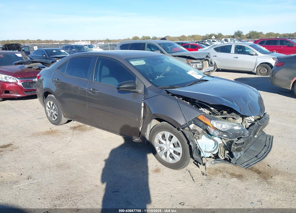 2017 TOYOTA COROLLA LE ECO VIN: 5YFBPRHE3HP588857