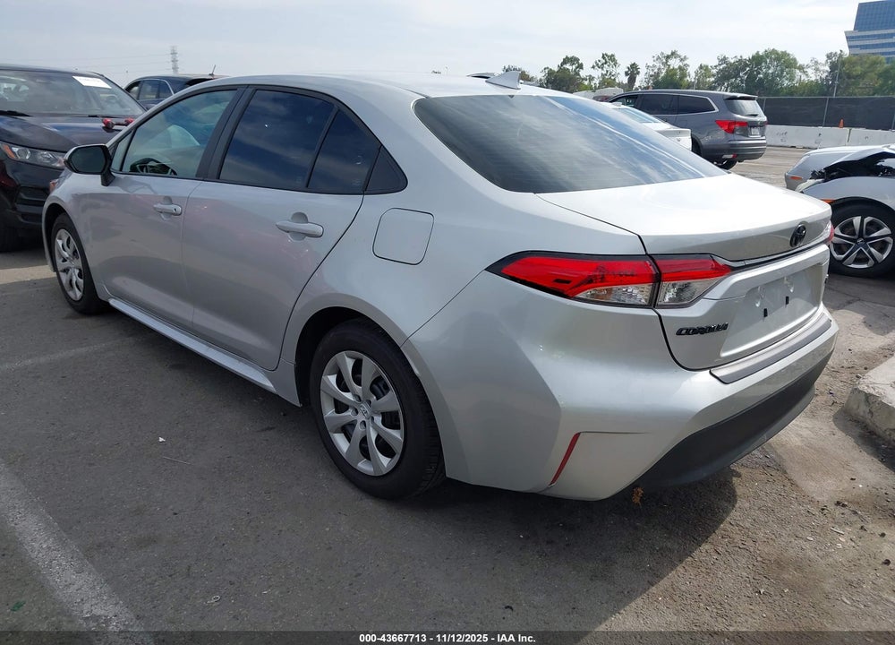2025 TOYOTA COROLLA LE VIN: 5YFB4MDE5SP350615