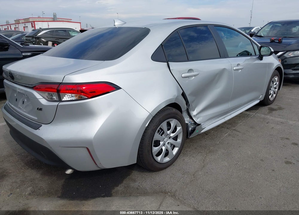 2025 TOYOTA COROLLA LE VIN: 5YFB4MDE5SP350615