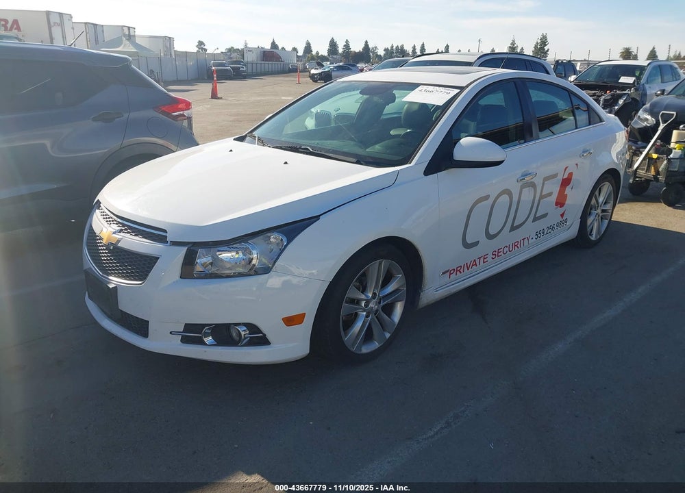 2012 CHEVROLET CRUZE LTZ VIN: 1G1PH5SC9C7388491