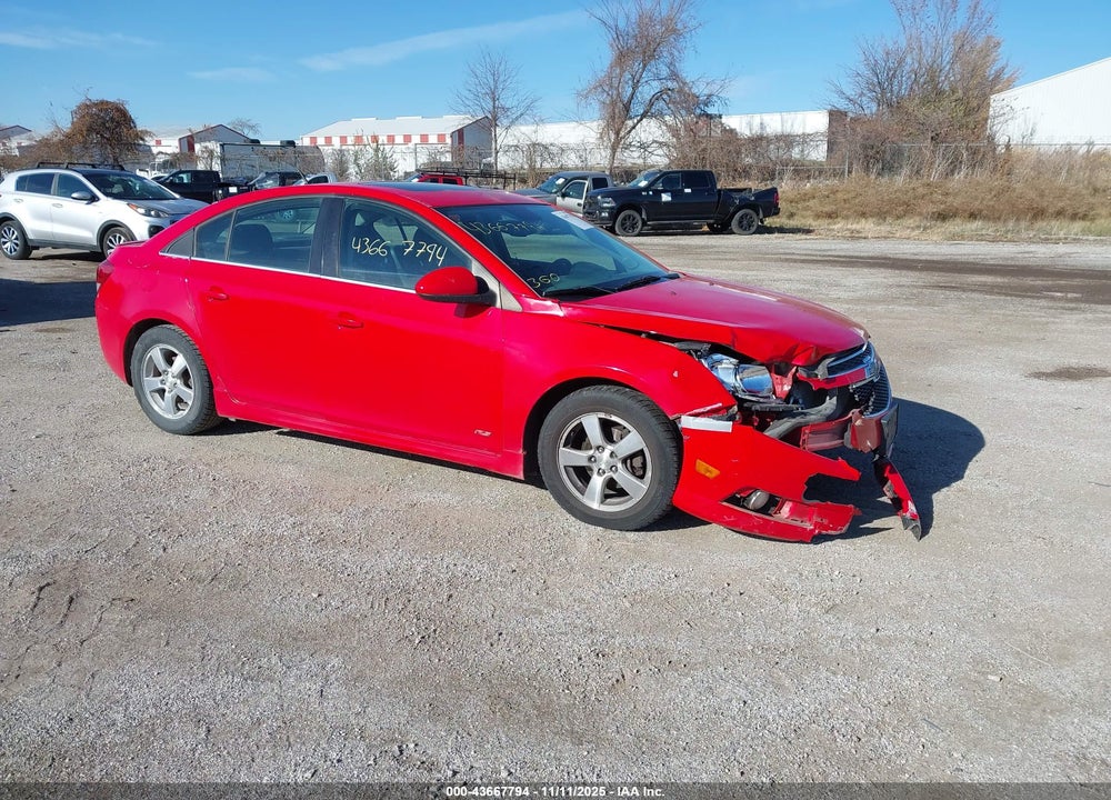 2014 CHEVROLET CRUZE 1LT MANUAL VIN: 1G1PD5SB0E7299575