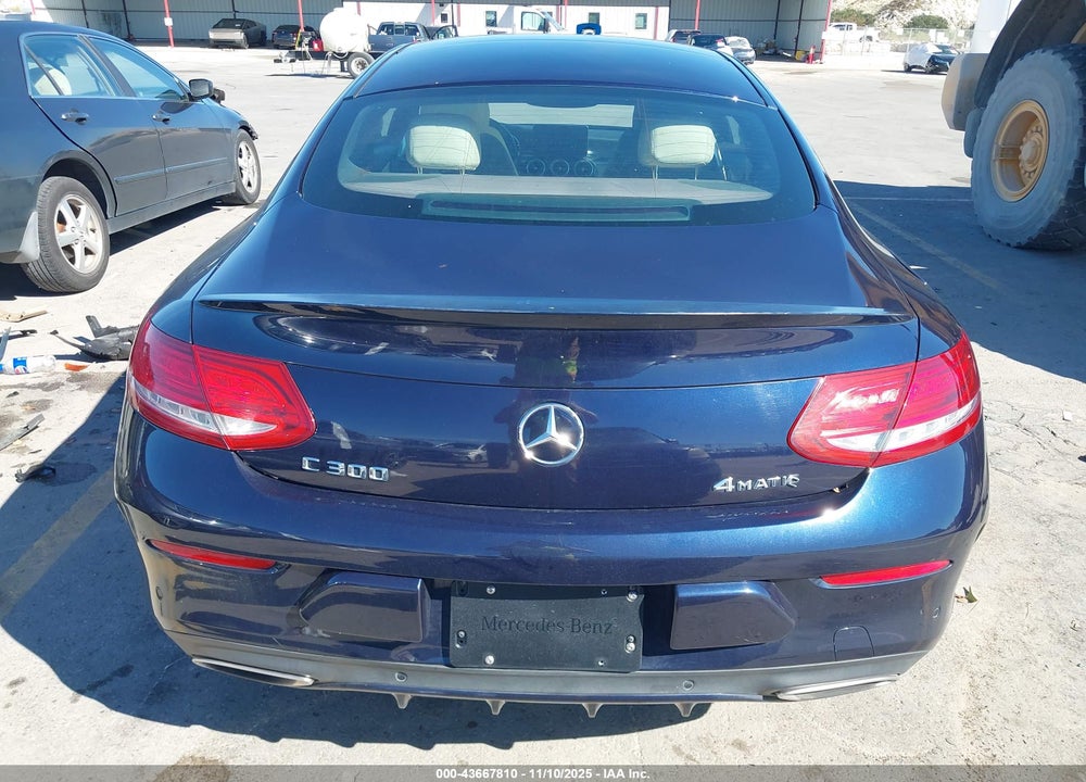 2017 MERCEDES-BENZ C 300 4MATIC VIN: WDDWJ4KB1HF362382