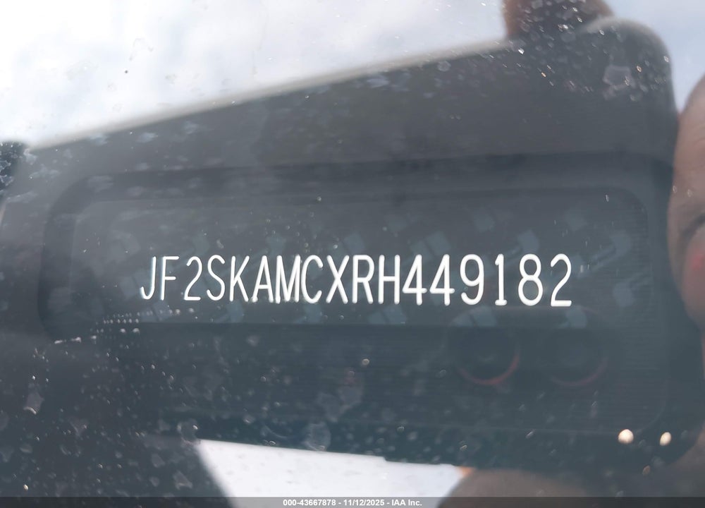 2024 SUBARU FORESTER TOURING VIN: JF2SKAMCXRH449182