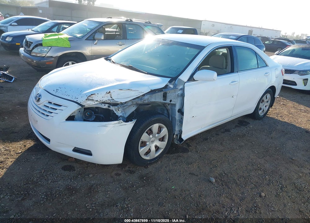 2007 TOYOTA CAMRY LE VIN: 4T1BE46K57U543806