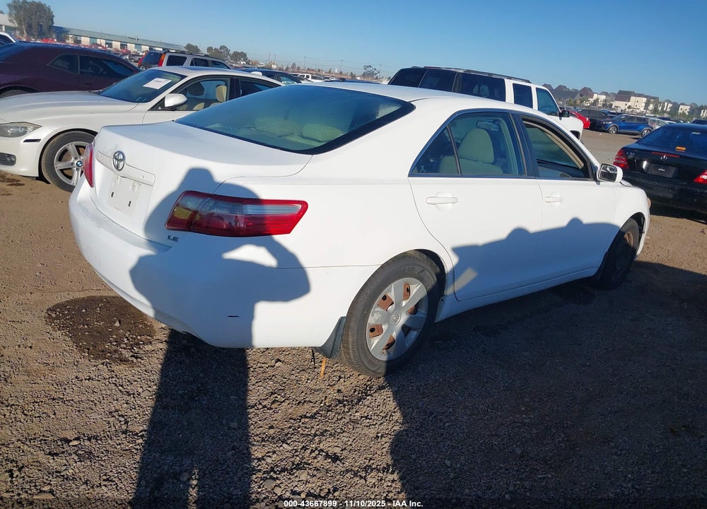 2007 TOYOTA CAMRY LE VIN: 4T1BE46K57U543806
