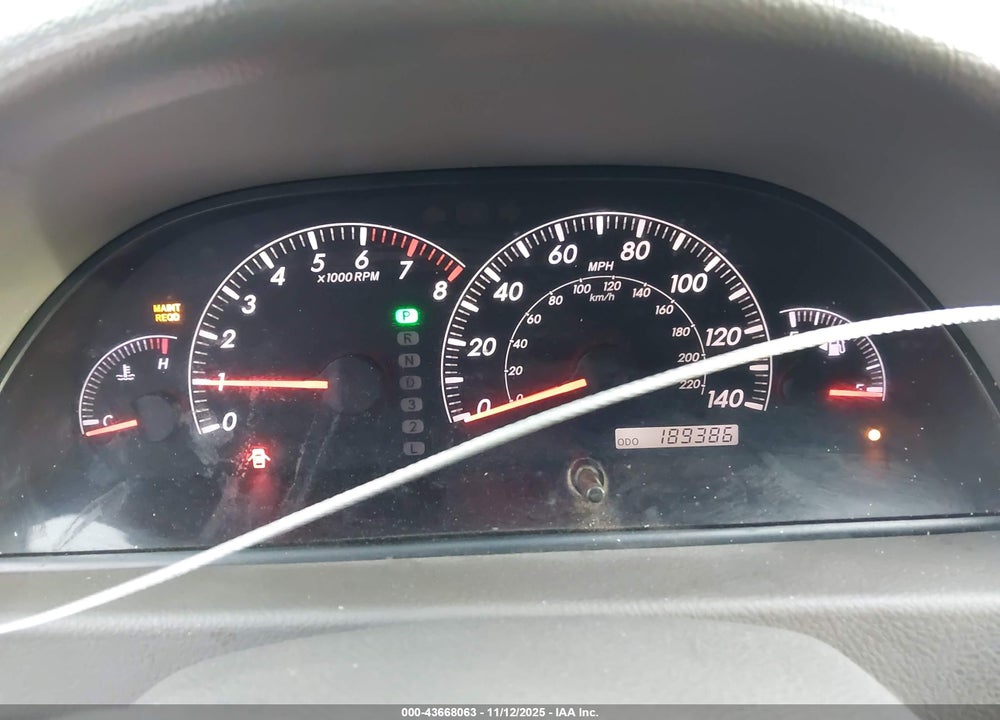 2005 TOYOTA CAMRY LE VIN: 4T1BE32K65U001174