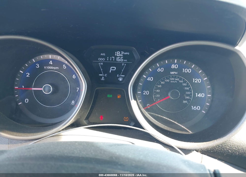2013 HYUNDAI ELANTRA GLS VIN: KMHDH4AE0DU940241