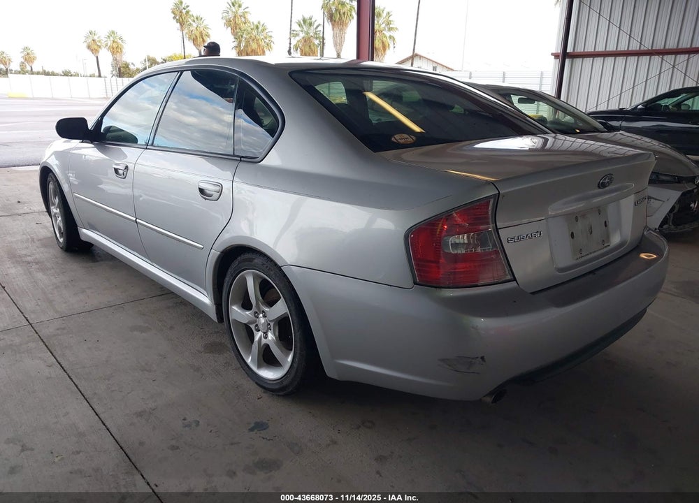 2007 SUBARU LEGACY 2.5I VIN: 4S3BL616277207626