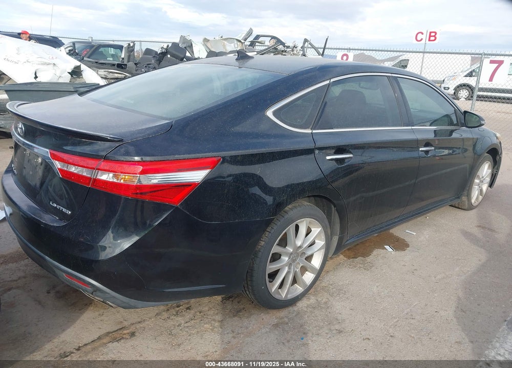 2014 TOYOTA AVALON LIMITED VIN: 4T1BK1EB2EU084207