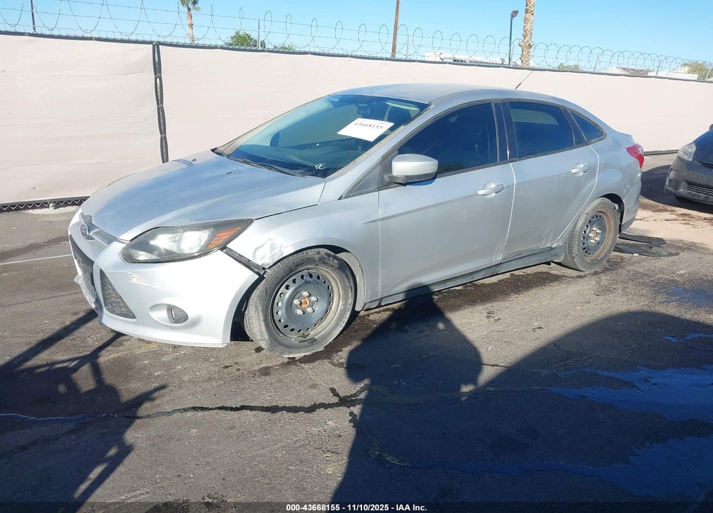 2012 FORD FOCUS SE VIN: 1FAHP3F23CL227846