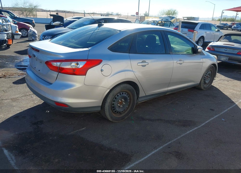 2012 FORD FOCUS SE VIN: 1FAHP3F23CL227846