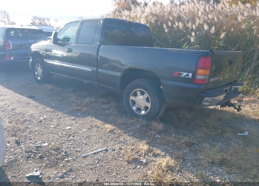 2003 GMC SIERRA 1500 SLE VIN: 1GTEK19T63E223346