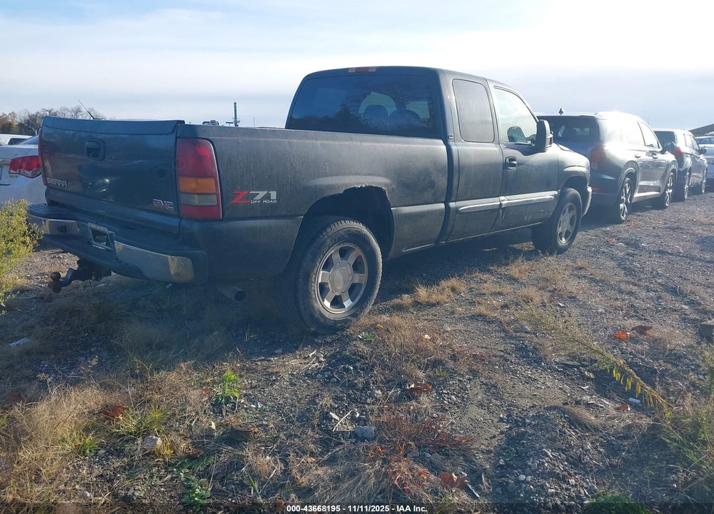 2003 GMC SIERRA 1500 SLE VIN: 1GTEK19T63E223346