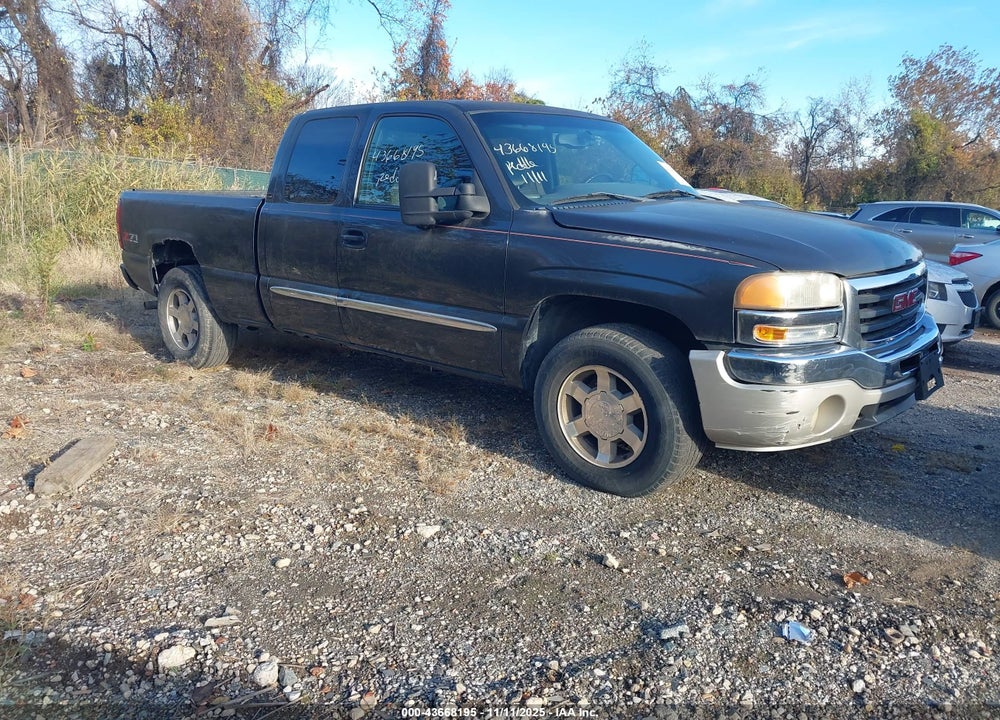 2003 GMC SIERRA 1500 SLE VIN: 1GTEK19T63E223346