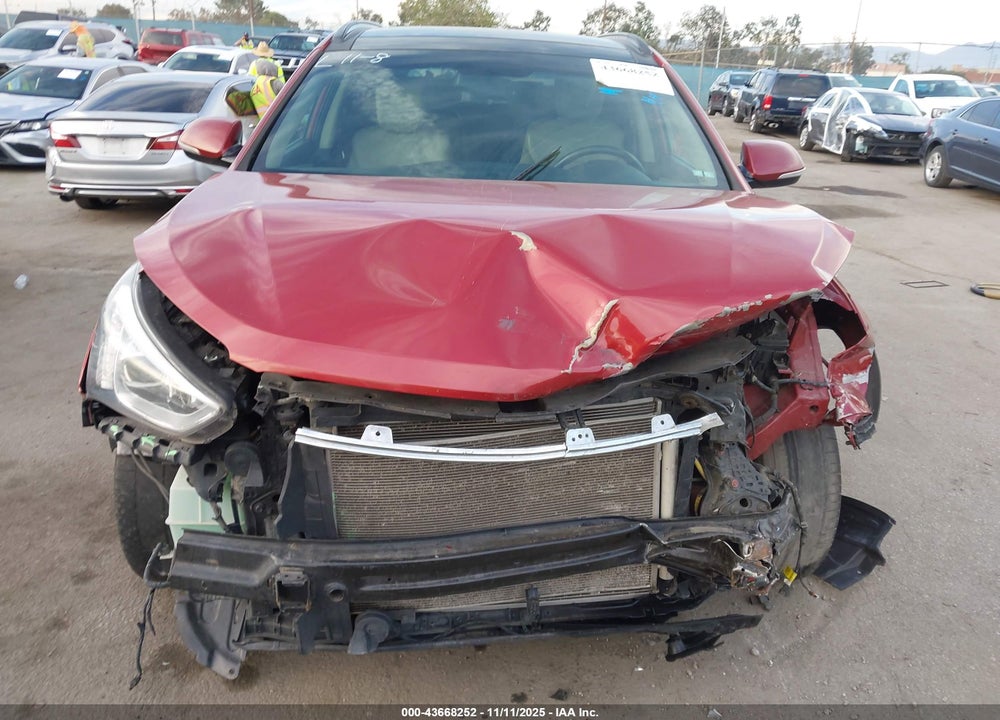 2015 HYUNDAI SANTA FE LIMITED VIN: KM8SRDHF0FU126130