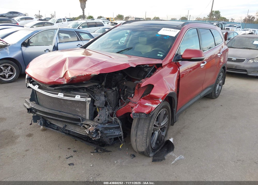 2015 HYUNDAI SANTA FE LIMITED VIN: KM8SRDHF0FU126130