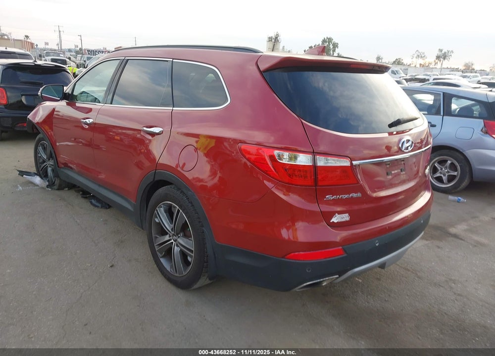 2015 HYUNDAI SANTA FE LIMITED VIN: KM8SRDHF0FU126130