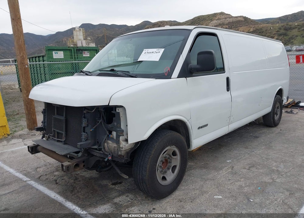 2003 CHEVROLET EXPRESS VIN: 1GCHG39U331125837