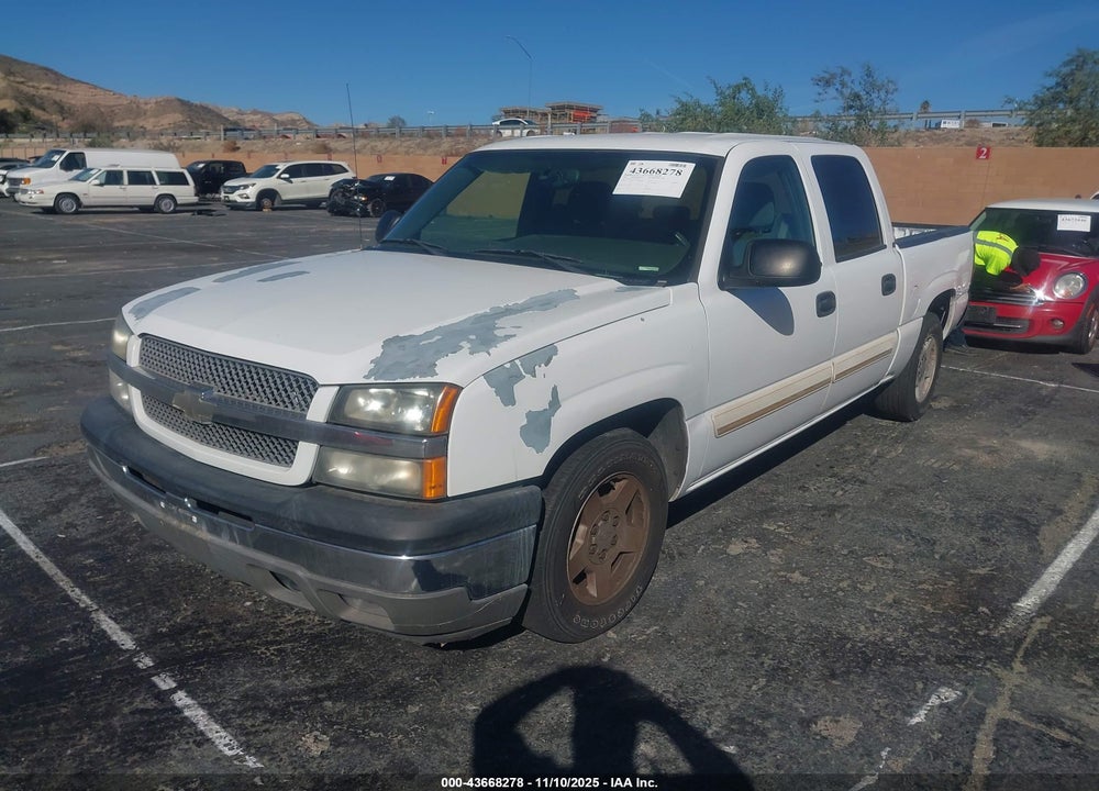 2005 CHEVROLET SILVERADO 1500 LS VIN: 2GCEC13T351381413