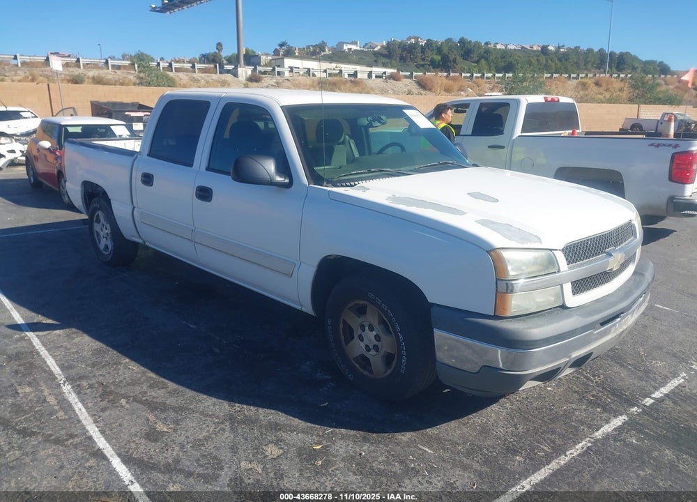 2005 CHEVROLET SILVERADO 1500 LS VIN: 2GCEC13T351381413