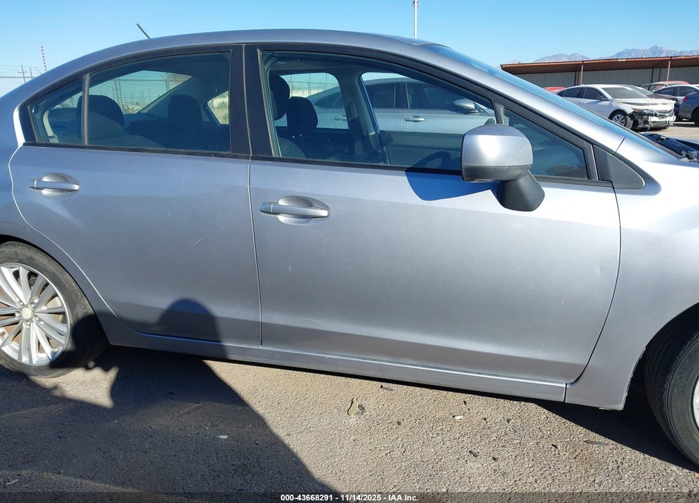 2012 SUBARU IMPREZA 2.0I PREMIUM VIN: JF1GJAD68CH008035