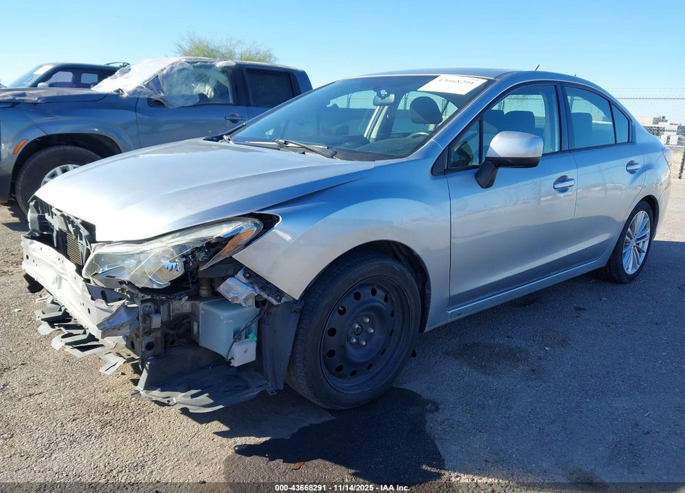 2012 SUBARU IMPREZA 2.0I PREMIUM VIN: JF1GJAD68CH008035