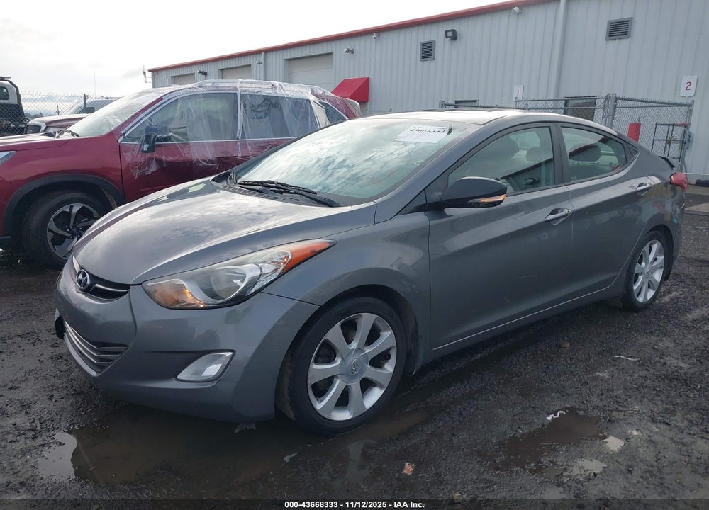 2013 HYUNDAI ELANTRA LIMITED VIN: 5NPDH4AE3DH247873