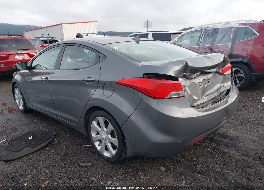 2013 HYUNDAI ELANTRA LIMITED VIN: 5NPDH4AE3DH247873