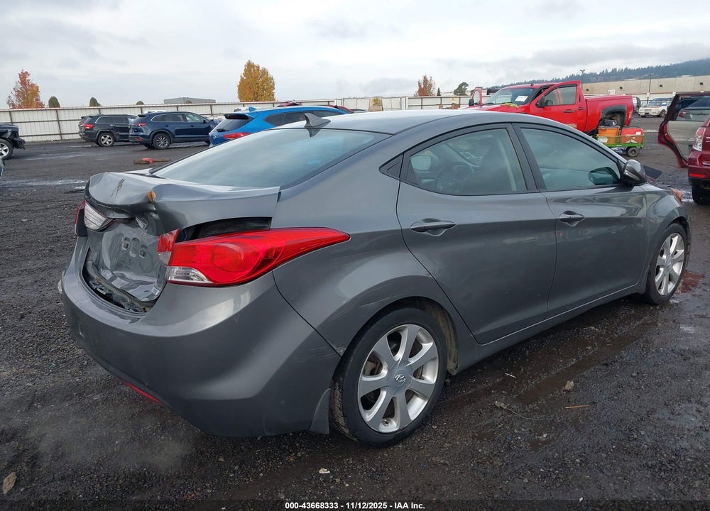 2013 HYUNDAI ELANTRA LIMITED VIN: 5NPDH4AE3DH247873