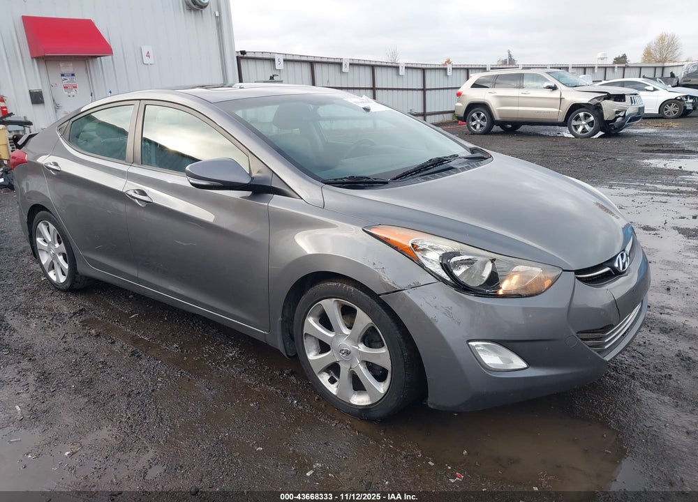 2013 HYUNDAI ELANTRA LIMITED VIN: 5NPDH4AE3DH247873