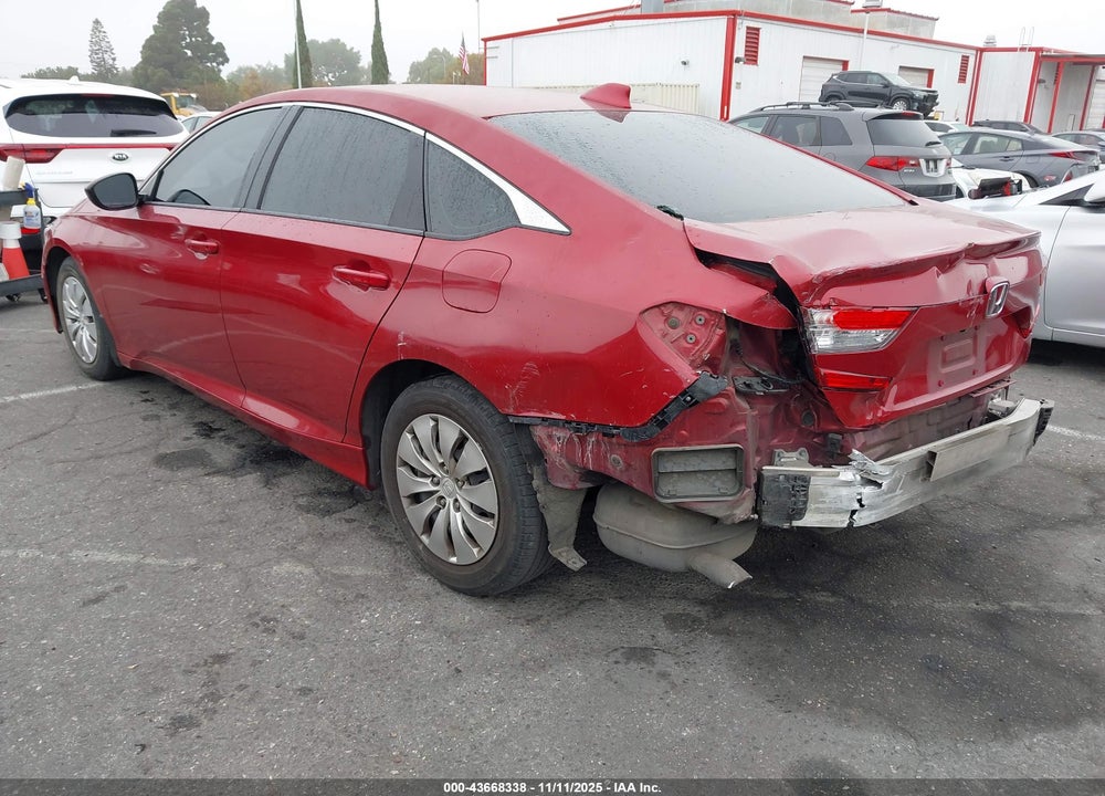 2019 HONDA ACCORD LX VIN: 1HGCV1F18KA103573