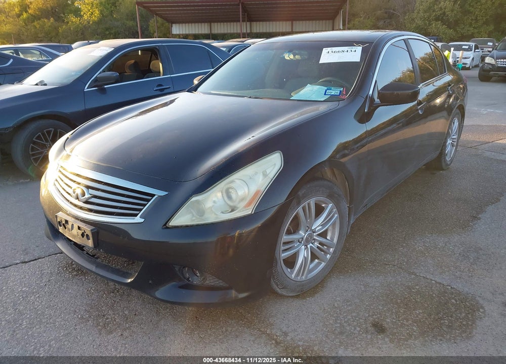 2011 INFINITI G37 JOURNEY VIN: JN1CV6APXBM500257