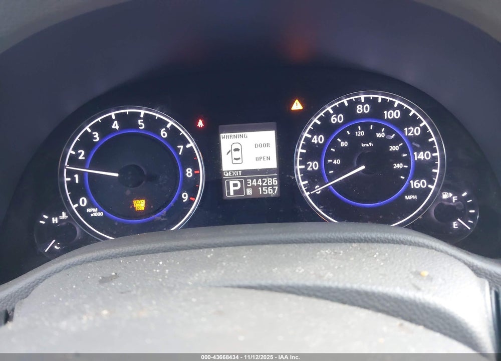 2011 INFINITI G37 JOURNEY VIN: JN1CV6APXBM500257
