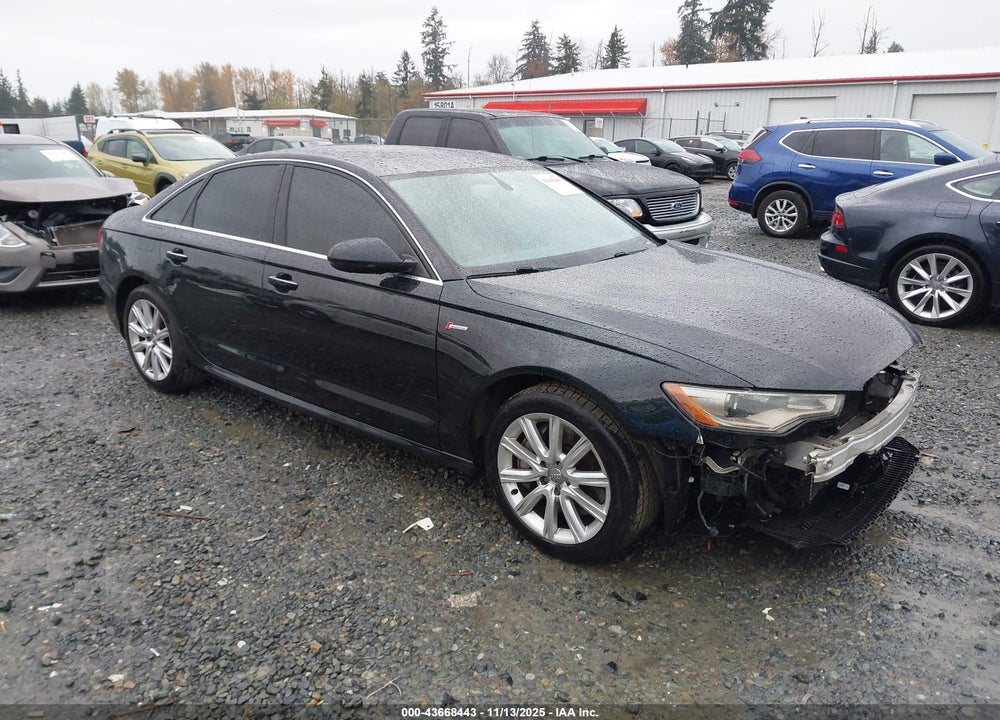 2013 AUDI A6 3.0T PREMIUM VIN: WAUHGAFC0DN009289