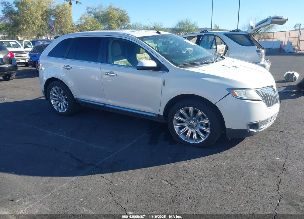 2011 LINCOLN MKX VIN: 2LMDJ6JK2BBJ19039