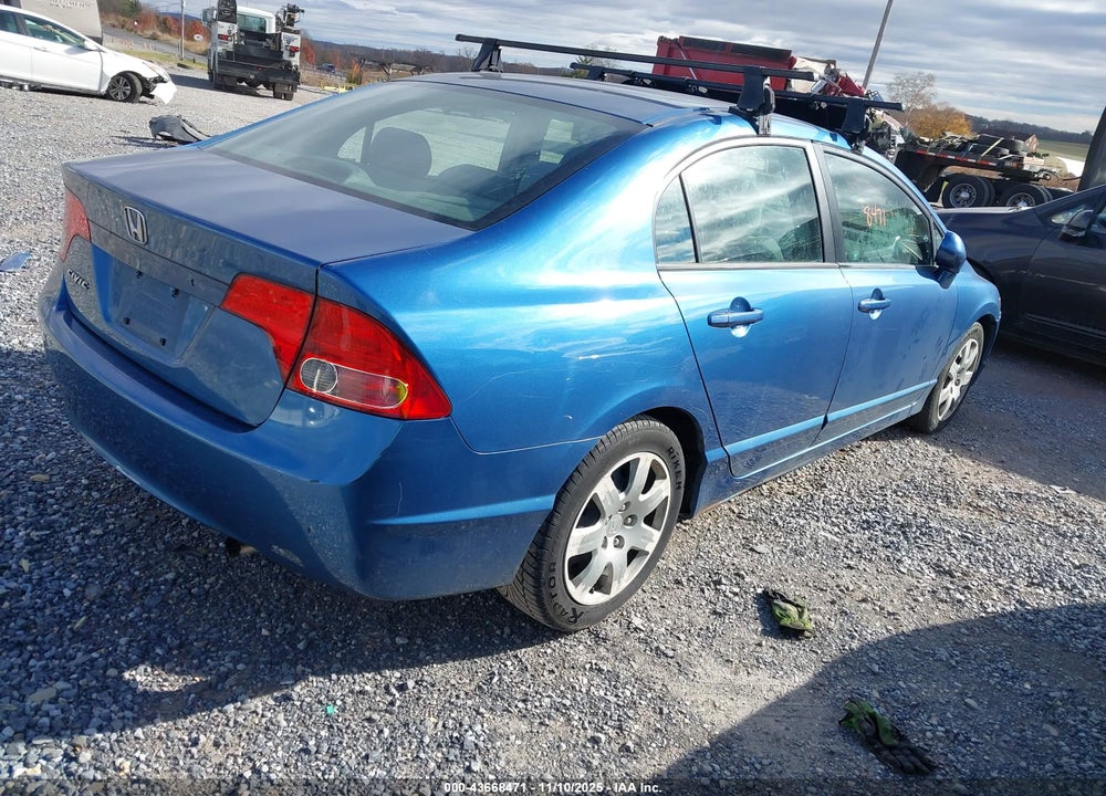 2006 HONDA CIVIC LX VIN: 1HGFA16526L126725