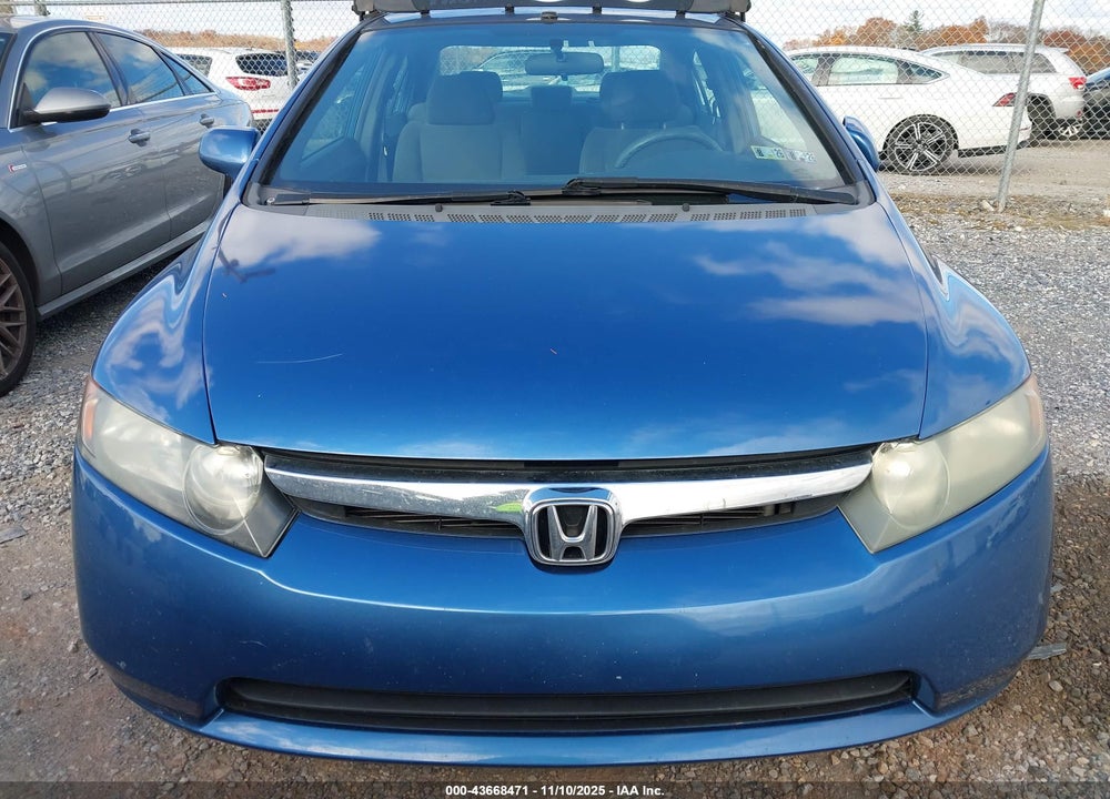2006 HONDA CIVIC LX VIN: 1HGFA16526L126725