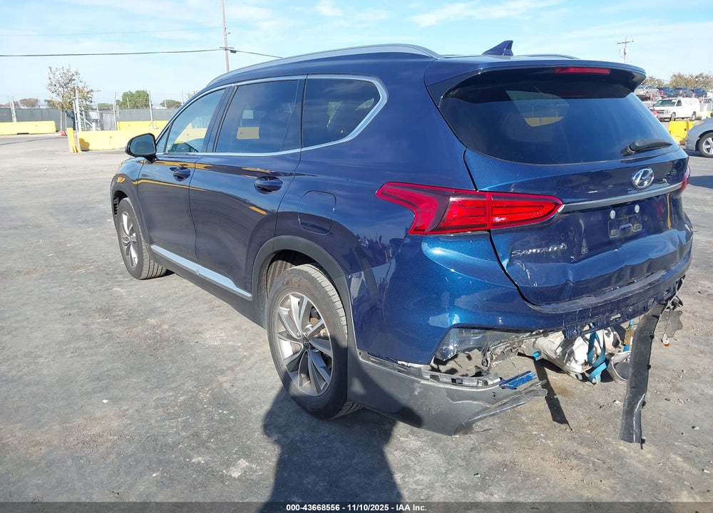 2020 HYUNDAI SANTA FE SEL VIN: 5NMS33AD6LH273256