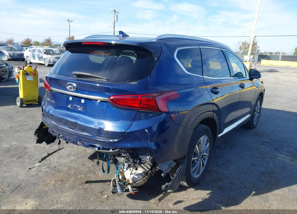 2020 HYUNDAI SANTA FE SEL VIN: 5NMS33AD6LH273256