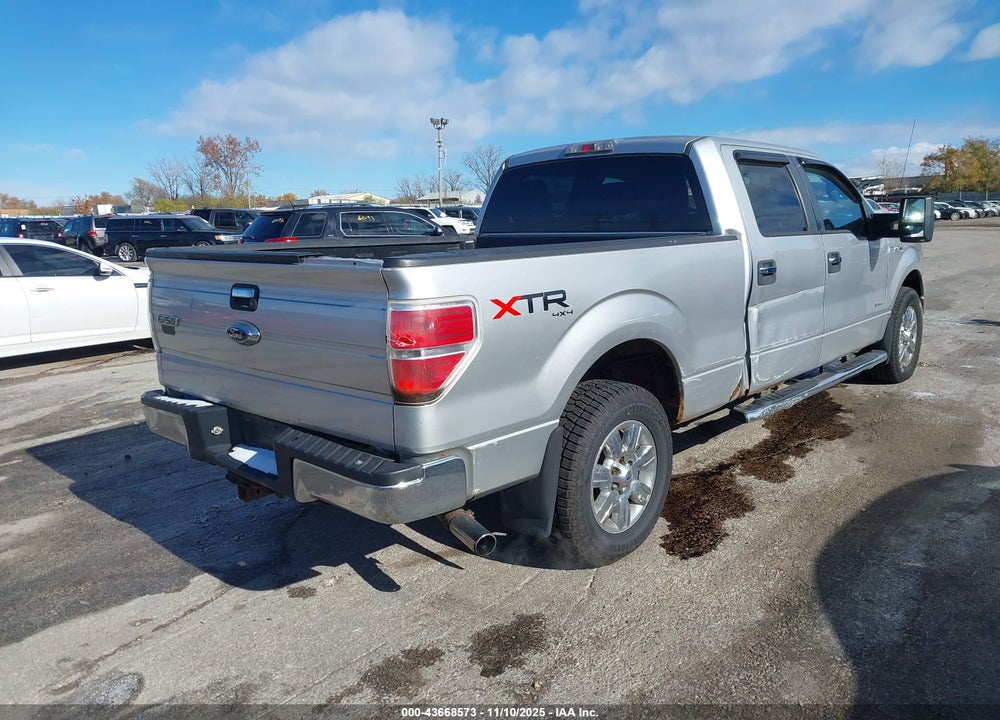 2012 FORD F-150 XLT VIN: 1FTFW1ET9CFA63813