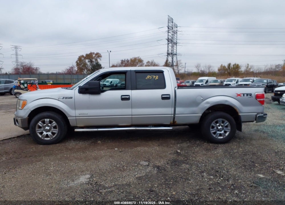 2012 FORD F-150 XLT VIN: 1FTFW1ET9CFA63813