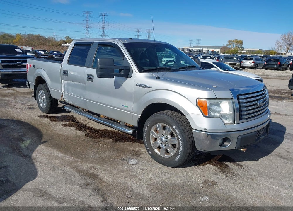 2012 FORD F-150 XLT VIN: 1FTFW1ET9CFA63813