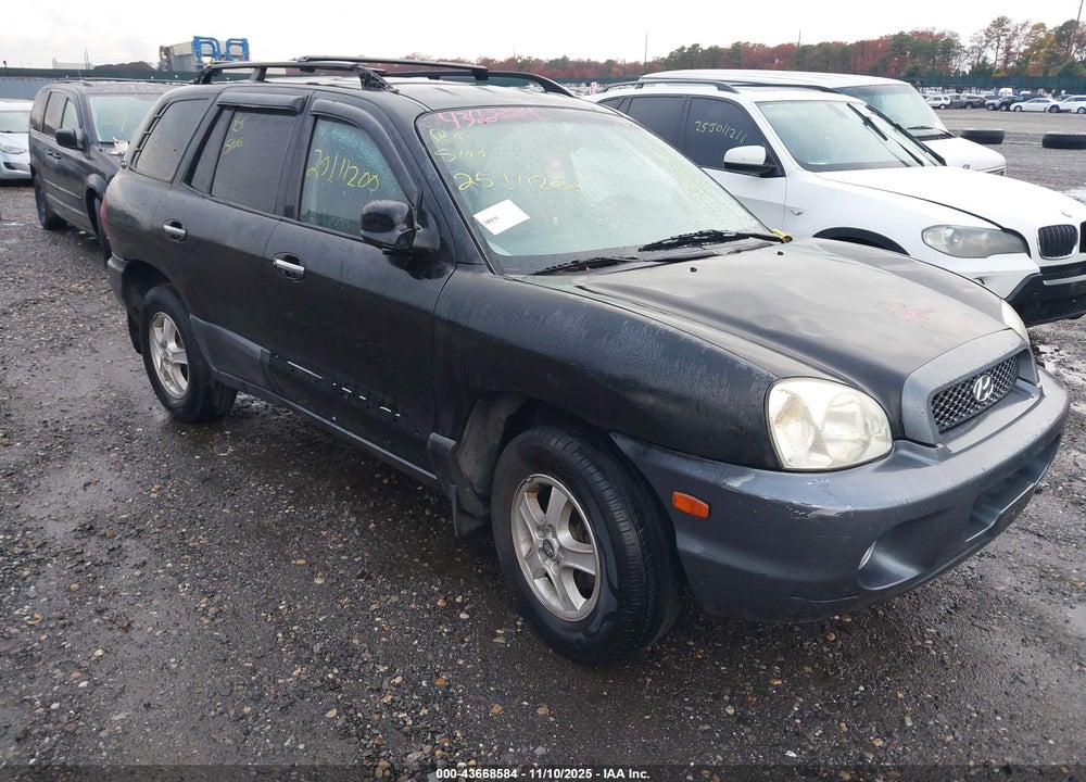 2003 HYUNDAI SANTA FE GLS/LX VIN: KM8SC13D13U449085