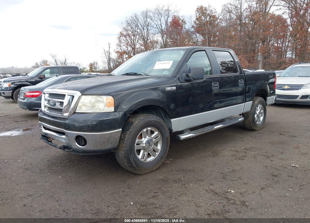 2008 FORD F-150 60TH ANNIVERSARY/XL/XLT VIN: 1FTRW14W38FA43315
