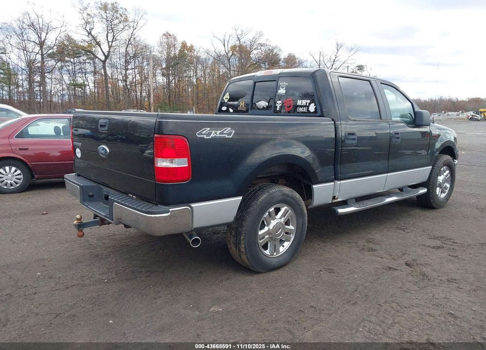 2008 FORD F-150 60TH ANNIVERSARY/XL/XLT VIN: 1FTRW14W38FA43315