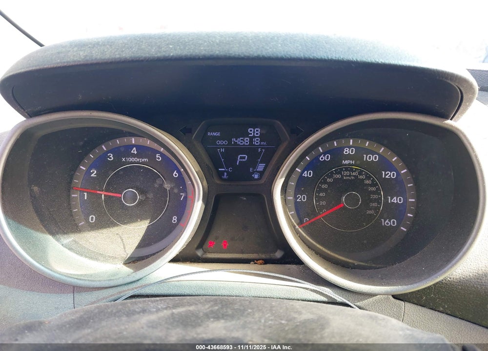 2013 HYUNDAI ELANTRA SE VIN: KMHDH6AE3DU009163