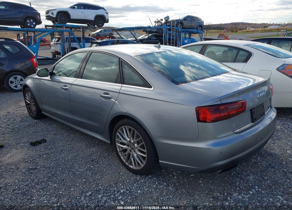 2016 AUDI A6 VIN: WAUHGAFC9GN072105