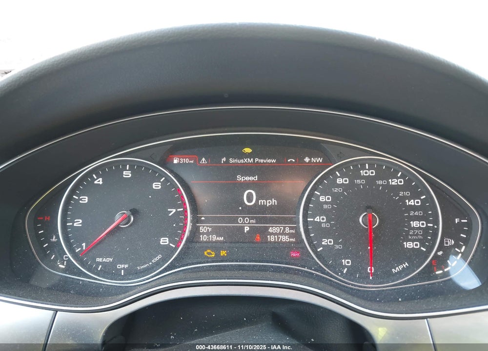 2016 AUDI A6 VIN: WAUHGAFC9GN072105