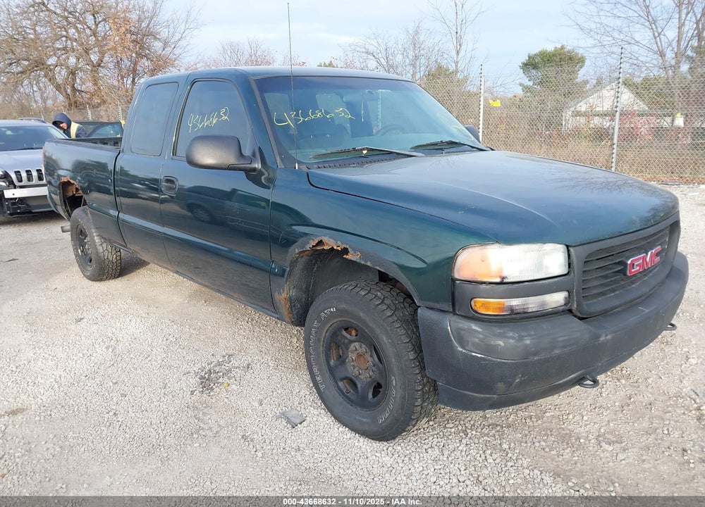 2002 GMC SIERRA 1500 STANDARD VIN: 2GTEC19V121411609