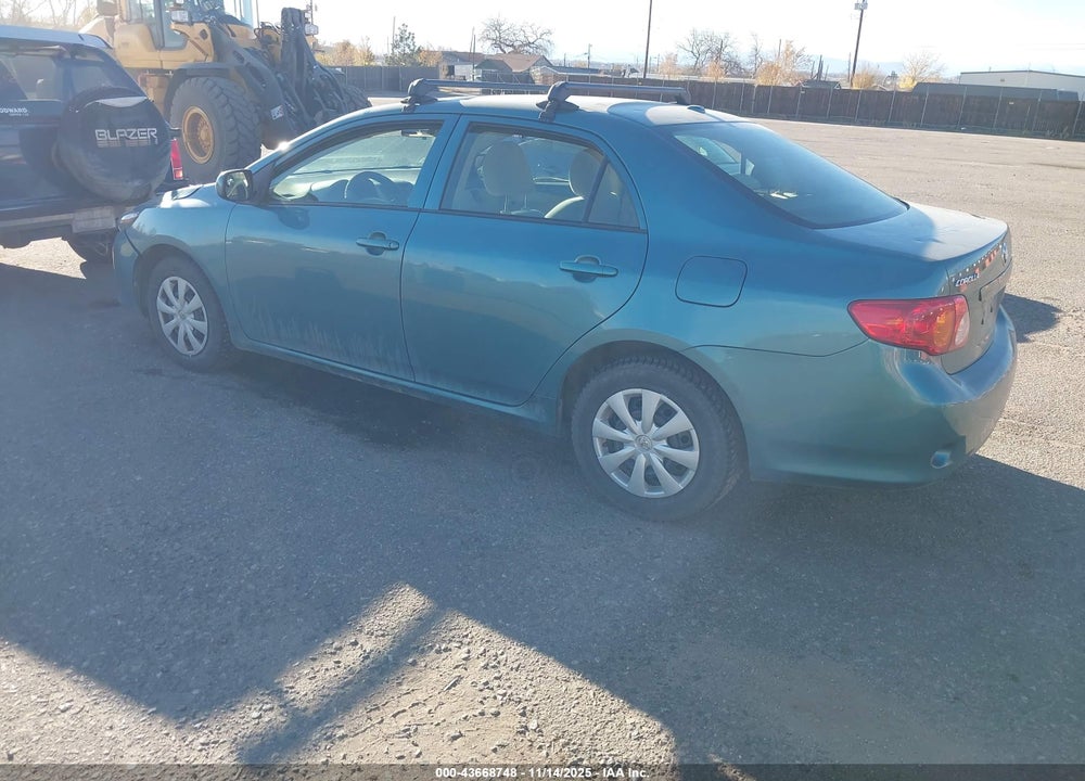 2009 TOYOTA COROLLA LE VIN: JTDBL40E199093297